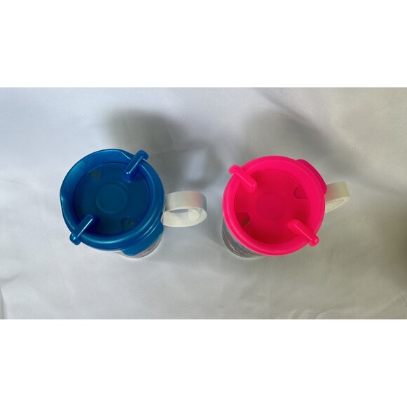 Walt Disney World Park Rapid Fill Reusable Cups With Lids Mickey Minnie-2 - Picture 2 of 7